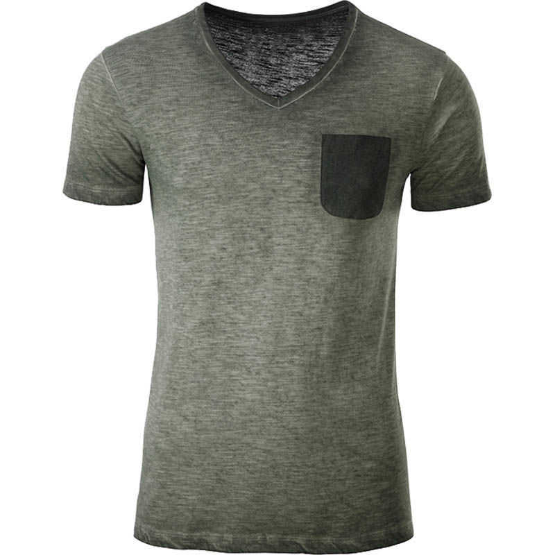 Woonny | T Shirt publicitaire pour homme Vert Olive