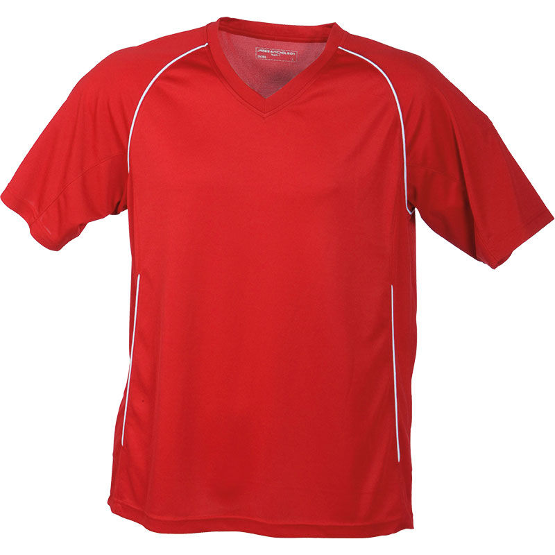 Huro | T Shirt personnalisé pour homme Rouge Blanc