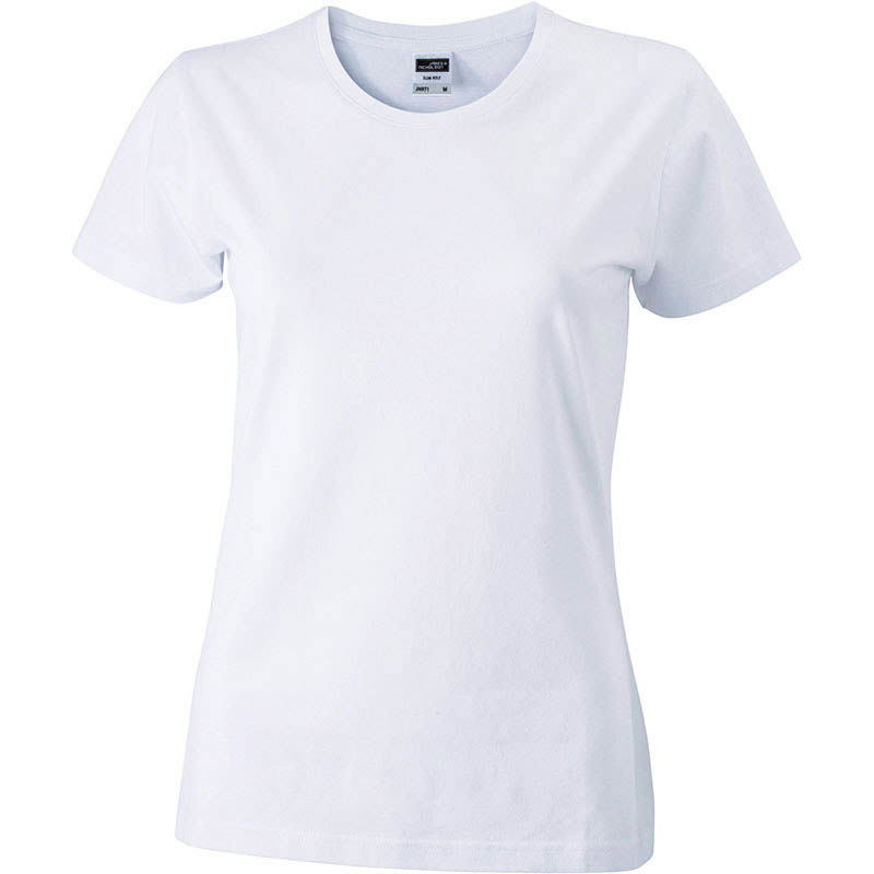 tee shirt impression logo Blanc