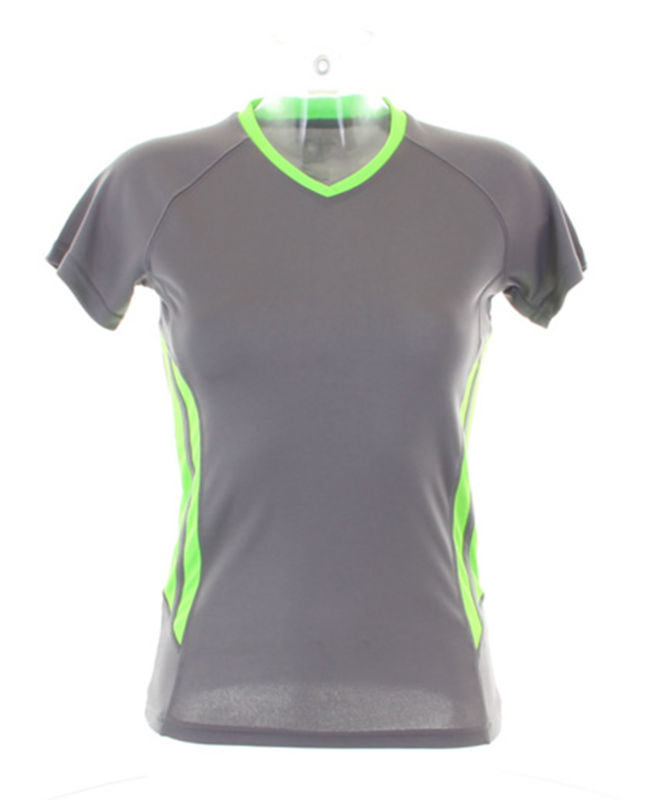Doovo | Tee Shirt personnalisé pour femme Gris Citron Vert 3