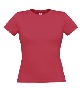 t shirt femme personnalisé Rouge framboise