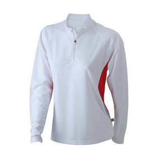 t shirt logo entreprises Blanc Rouge