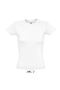 T-shirt personnalisable : Miss Blanc