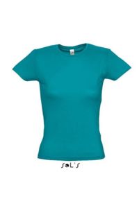T-shirt personnalisable : Miss Bleu Canard