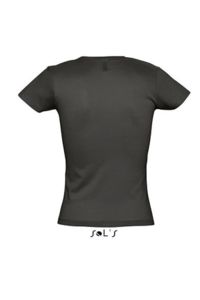 T-shirt personnalisable : Miss Gris foncé 2