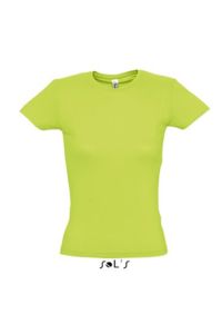 T-shirt personnalisable : Miss Vert pomme