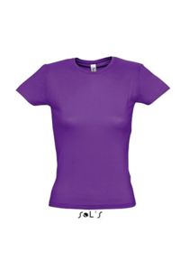 T-shirt personnalisable : Miss Violet foncé