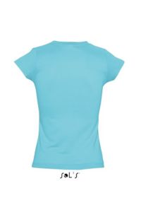 T-shirt personnalisable : Moon Bleu Atoll 2