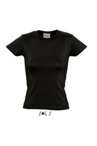 T-shirt personnalisable : Organic Women Noir
