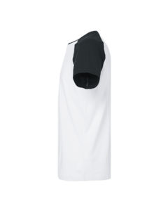 Baseball Short Sleeve | T Shirt publicitaire pour homme Blanc Noir 11
