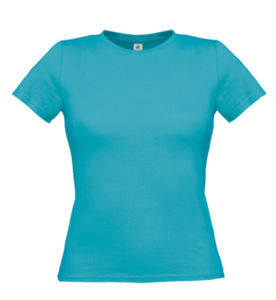 Jyqoo | T Shirt publicitaire pour femme Bleu Poussiereux 1