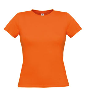 Jyqoo | T Shirt publicitaire pour femme Orange Citrouille 1
