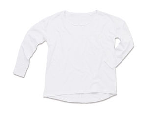 Locusso | T Shirt publicitaire pour femme Blanc