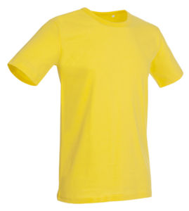 Nozy | T Shirt publicitaire pour homme Jaune clair 1