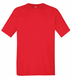 Performance T | T Shirt publicitaire pour homme Rouge 3