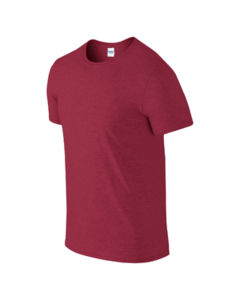 Ring Spun | T Shirt publicitaire pour homme Rouge foncé 4