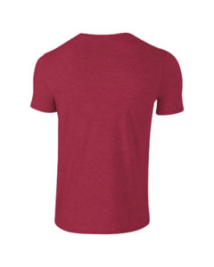 Ring Spun | T Shirt publicitaire pour homme Rouge foncé 5