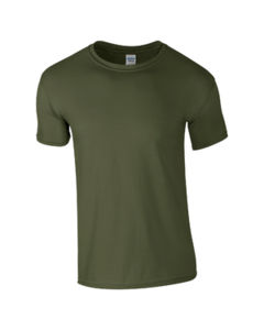 Ring Spun | T Shirt publicitaire pour homme Vert Militaire 3