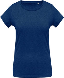 Taky | T Shirt publicitaire pour femme Bleu océan 1