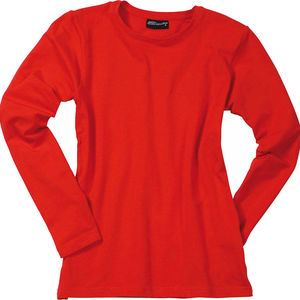 Tasy | T Shirt publicitaire pour femme Rouge