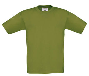 Zora | T Shirt publicitaire pour enfant Vert mousse 14