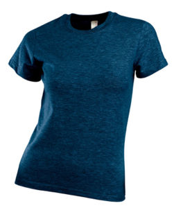 t shirt publicitaire bio Bleu marine