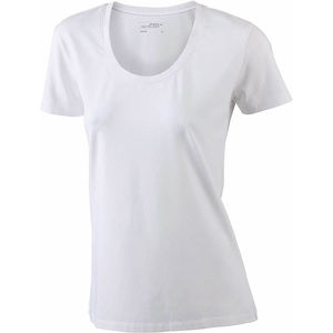 t shirt publicitaire extensible Blanc