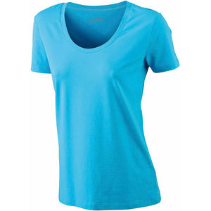 t shirt publicitaire extensible Turquoise
