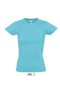 T-shirt publicitaire : Imperial Women Bleu Atoll