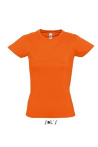 T-shirt publicitaire : Imperial Women Orange