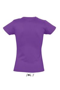 T-shirt publicitaire : Imperial Women Violet Clair 2