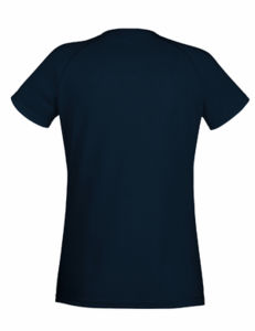 Lina | T Shirt personnalisé pour femme Marine Profond 2