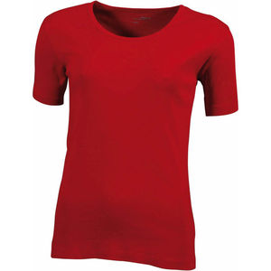 t shirt publicitaire pour femme Rouge