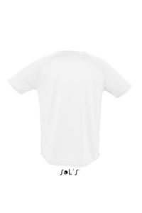 T-shirt publicitaire : Sporty Blanc 2
