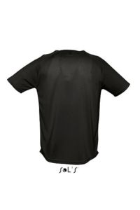 T-shirt publicitaire : Sporty Noir 2