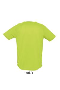 T-shirt publicitaire : Sporty Vert pomme 2