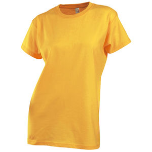 t-shirts personnalises femme Orange Mandarine