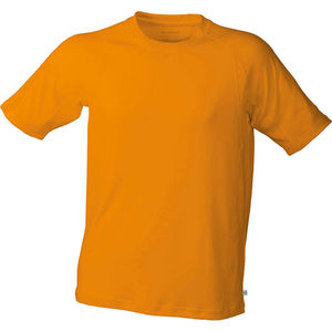tee shirt marquage logos Orange