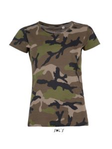Tee-shirt personnalisable : Camo Women Camouflage