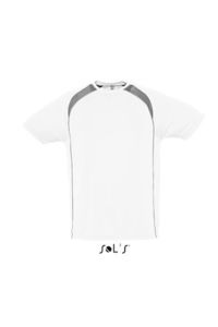 Tee-shirt personnalisable : Match Blanc