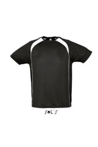 Tee-shirt personnalisable : Match Noir