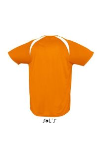 Tee-shirt personnalisable : Match Orange 2