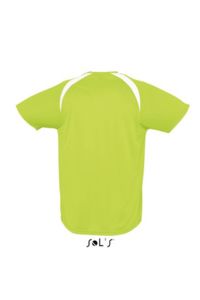 Tee-shirt personnalisable : Match Vert pomme 2