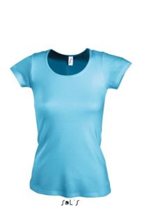 Tee-shirt personnalisable : Moody Turquoise