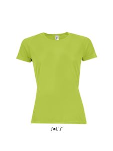 Tee-shirt personnalisable : Sporty Women Vert pomme