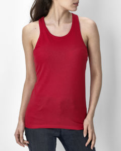 Tee-shirt personnalisé : Justin Women Rouge 3