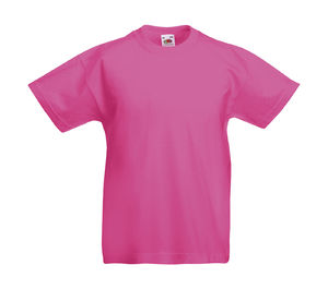 Ruwolo | Tee Shirt publicitaire pour enfant Fuchsia 1