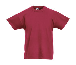 Ruwolo | Tee Shirt publicitaire pour enfant Rouge Brique 1