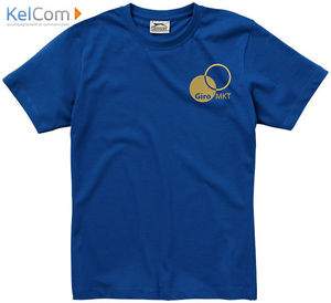 tee shirt publicitaire entreprise Bleu roi 3
