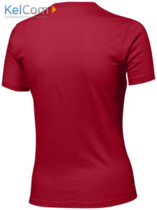 tee shirt publicitaire entreprise Rouge foncé 1